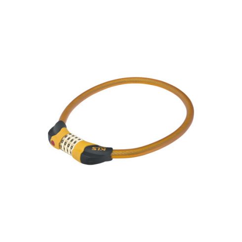 Kellys Crypt 80 cm kerékpár zár  2021sárga