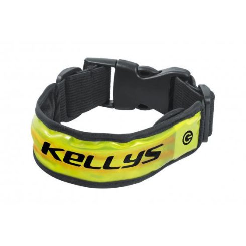 Kellys SPARKY PRO 3M Scotchlite LED-es fényvisszaverő karszalag