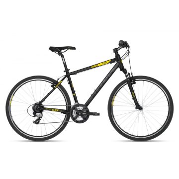 Kellys Cliff 30 Black Yellow cross trekking kerékpár 2019