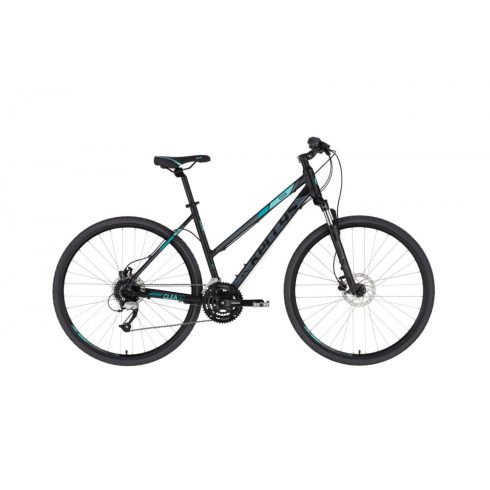Kellys Clea 90 Black Aqua női cross trekking kerékpár 2021