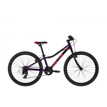 Kellys Kiter 30 Purple 11 24" gyermek kerékpár 2022