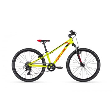 Kellys Kiter 50 Neon Yellow 11 24" gyermek kerékpár