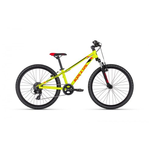 Kellys Kiter 50 Neon Yellow 11 24" gyermek kerékpár