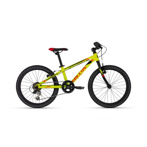 Kellys Lumi 30 Neon Yellow 20" gyermek kerékpár